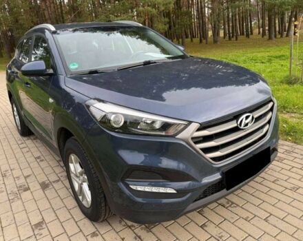 Синій Хендай Туксон, об'ємом двигуна 1.6 л та пробігом 108 тис. км за 10000 $, фото 1 на Automoto.ua