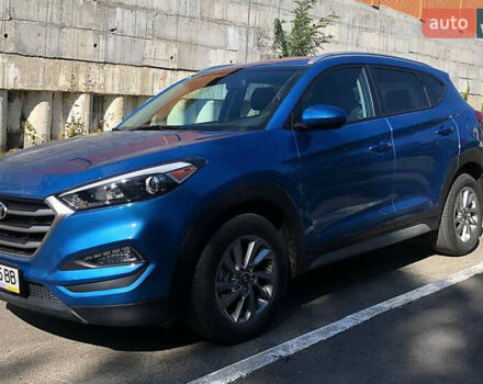 Хендай Туксон 2018 в Киеве на Automoto.ua Синий Хендай Туксон, объемом двигателя 2 л и пробегом 118 тыс. км за 23000 $, фото 1 на Automoto.ua