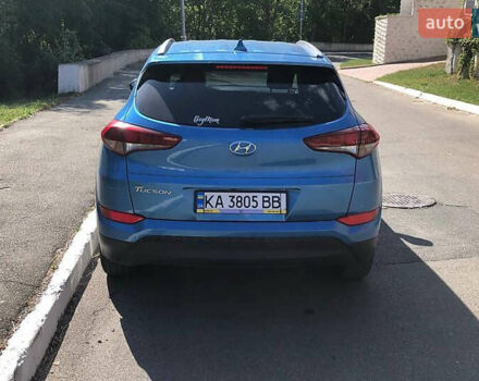 Хендай Туксон 2018 в Киеве на Automoto.ua Синий Хендай Туксон, объемом двигателя 2 л и пробегом 118 тыс. км за 23000 $, фото 6 на Automoto.ua