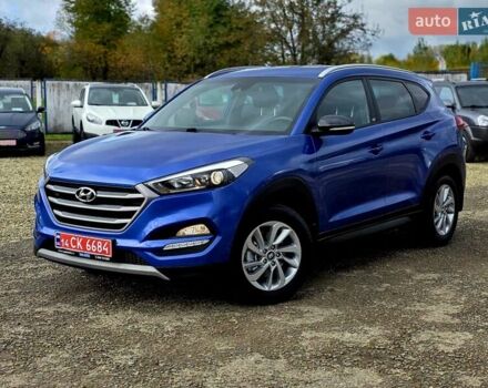 Хендай Туксон 2018 в Калуше на Automoto.ua Синий Хендай Туксон, объемом двигателя 1.59 л и пробегом 176 тыс. км за 18500 $, фото 6 на Automoto.ua