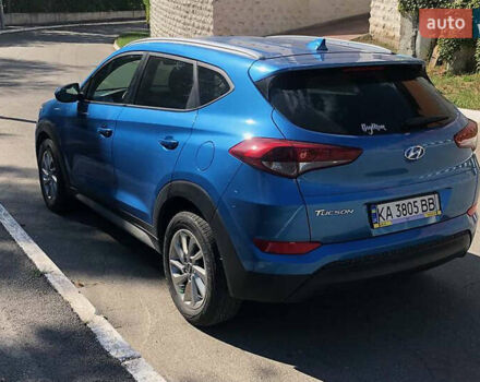 Хендай Туксон 2018 в Киеве на Automoto.ua Синий Хендай Туксон, объемом двигателя 2 л и пробегом 118 тыс. км за 23000 $, фото 7 на Automoto.ua