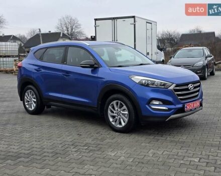 Синий Хендай Туксон, объемом двигателя 1.6 л и пробегом 176 тыс. км за 17800 $, фото 5 на Automoto.ua