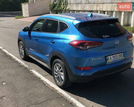 Хендай Туксон 2018 в Киеве на Automoto.ua Синий Хендай Туксон, объемом двигателя 2 л и пробегом 118 тыс. км за 23000 $, фото 8 на Automoto.ua
