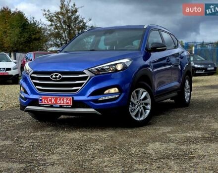 Хендай Туксон 2018 в Калуше на Automoto.ua Синий Хендай Туксон, объемом двигателя 1.59 л и пробегом 176 тыс. км за 18500 $, фото 10 на Automoto.ua