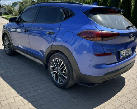 Синий Хендай Туксон, объемом двигателя 2 л и пробегом 157 тыс. км за 21700 $, фото 6 на Automoto.ua