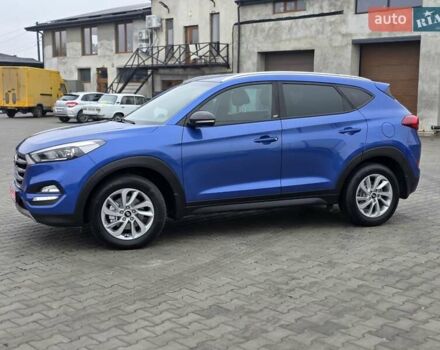 Синий Хендай Туксон, объемом двигателя 1.6 л и пробегом 176 тыс. км за 17800 $, фото 11 на Automoto.ua