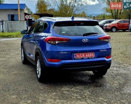 Хендай Туксон 2018 в Калуше на Automoto.ua Синий Хендай Туксон, объемом двигателя 1.59 л и пробегом 176 тыс. км за 18500 $, фото 11 на Automoto.ua