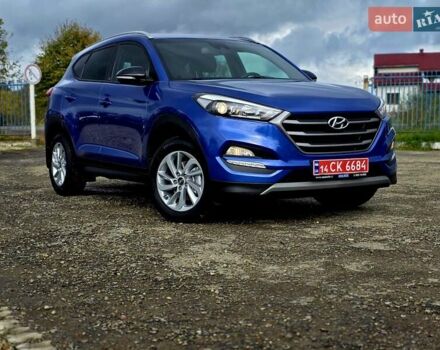 Хендай Туксон 2018 в Калуше на Automoto.ua Синий Хендай Туксон, объемом двигателя 1.59 л и пробегом 176 тыс. км за 18500 $, фото 4 на Automoto.ua