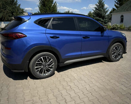 Синий Хендай Туксон, объемом двигателя 2 л и пробегом 157 тыс. км за 21700 $, фото 7 на Automoto.ua