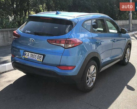 Хендай Туксон 2018 в Киеве на Automoto.ua Синий Хендай Туксон, объемом двигателя 2 л и пробегом 118 тыс. км за 23000 $, фото 5 на Automoto.ua
