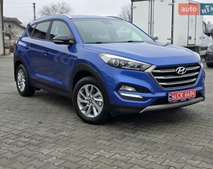 Синий Хендай Туксон, объемом двигателя 1.6 л и пробегом 176 тыс. км за 17800 $, фото 7 на Automoto.ua