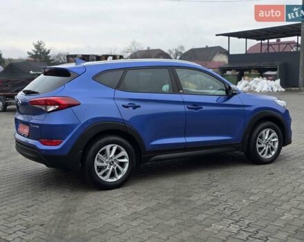 Синий Хендай Туксон, объемом двигателя 1.6 л и пробегом 176 тыс. км за 17800 $, фото 14 на Automoto.ua