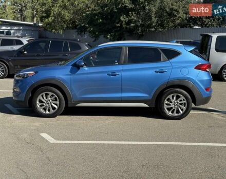 Синий Хендай Туксон, объемом двигателя 2 л и пробегом 108 тыс. км за 16300 $, фото 5 на Automoto.ua