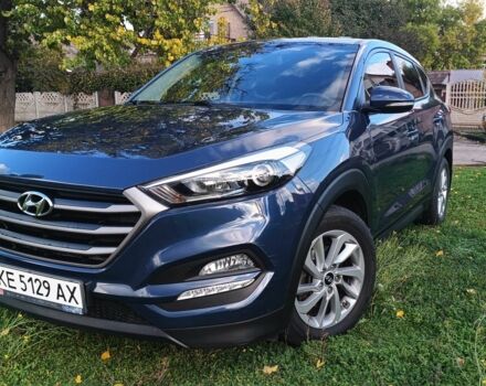 Хендай Туксон 2018 в Кривом Роге на Automoto.ua Синий Хендай Туксон, объемом двигателя 2 л и пробегом 82 тыс. км за 17700 $, фото 2 на Automoto.ua