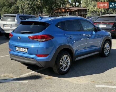 Синий Хендай Туксон, объемом двигателя 2 л и пробегом 108 тыс. км за 16300 $, фото 2 на Automoto.ua