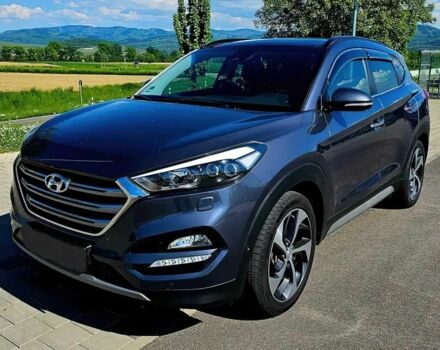 Синій Хендай Туксон, об'ємом двигуна 1.6 л та пробігом 30 тис. км за 15000 $, фото 1 на Automoto.ua