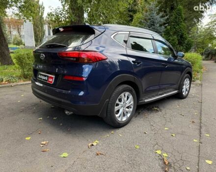 Синий Хендай Туксон, объемом двигателя 2 л и пробегом 48 тыс. км за 22740 $, фото 4 на Automoto.ua