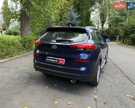 Синий Хендай Туксон, объемом двигателя 2 л и пробегом 48 тыс. км за 22790 $, фото 5 на Automoto.ua