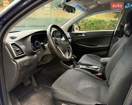 Синий Хендай Туксон, объемом двигателя 2 л и пробегом 48 тыс. км за 22790 $, фото 12 на Automoto.ua