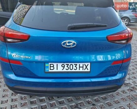 Синий Хендай Туксон, объемом двигателя 2 л и пробегом 53 тыс. км за 17500 $, фото 11 на Automoto.ua