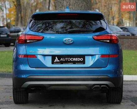 Синій Хендай Туксон, об'ємом двигуна 2.4 л та пробігом 109 тис. км за 17000 $, фото 4 на Automoto.ua