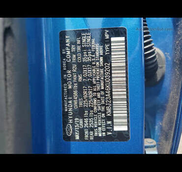 Синій Хендай Туксон, об'ємом двигуна 2 л та пробігом 81 тис. км за 11000 $, фото 11 на Automoto.ua