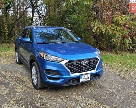 Хендай Туксон 2019 в Черновцах на Automoto.ua Синий Хендай Туксон, объемом двигателя 2 л и пробегом 46 тыс. км за 18500 $, фото 2 на Automoto.ua