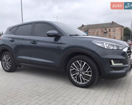 Синий Хендай Туксон, объемом двигателя 2 л и пробегом 145 тыс. км за 21600 $, фото 7 на Automoto.ua