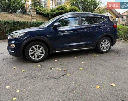 Синий Хендай Туксон, объемом двигателя 2 л и пробегом 48 тыс. км за 22790 $, фото 8 на Automoto.ua