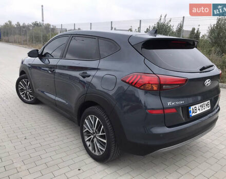 Синий Хендай Туксон, объемом двигателя 2 л и пробегом 145 тыс. км за 21600 $, фото 12 на Automoto.ua