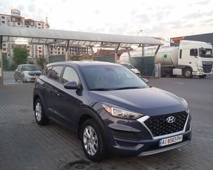 Синий Хендай Туксон, объемом двигателя 2 л и пробегом 50 тыс. км за 17600 $, фото 2 на Automoto.ua