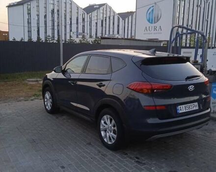 Синий Хендай Туксон, объемом двигателя 2 л и пробегом 50 тыс. км за 17600 $, фото 5 на Automoto.ua