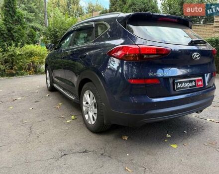 Синий Хендай Туксон, объемом двигателя 2 л и пробегом 48 тыс. км за 22790 $, фото 7 на Automoto.ua