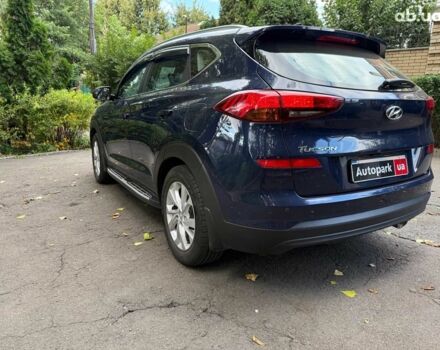 Синий Хендай Туксон, объемом двигателя 2 л и пробегом 48 тыс. км за 22740 $, фото 7 на Automoto.ua