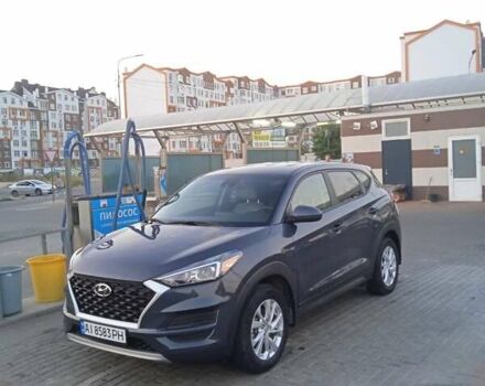 Синий Хендай Туксон, объемом двигателя 2 л и пробегом 50 тыс. км за 17600 $, фото 13 на Automoto.ua