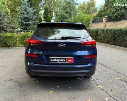 Синий Хендай Туксон, объемом двигателя 2 л и пробегом 48 тыс. км за 22740 $, фото 6 на Automoto.ua