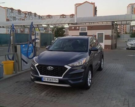 Синий Хендай Туксон, объемом двигателя 2 л и пробегом 50 тыс. км за 17600 $, фото 12 на Automoto.ua