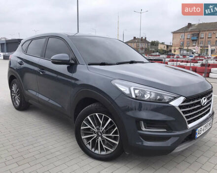 Синий Хендай Туксон, объемом двигателя 2 л и пробегом 145 тыс. км за 21600 $, фото 1 на Automoto.ua