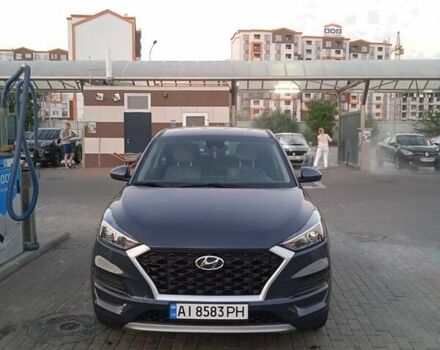 Синий Хендай Туксон, объемом двигателя 2 л и пробегом 50 тыс. км за 17600 $, фото 14 на Automoto.ua