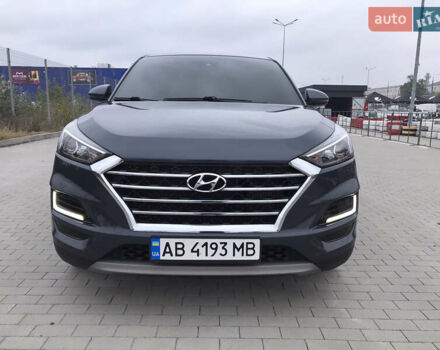 Синий Хендай Туксон, объемом двигателя 2 л и пробегом 145 тыс. км за 21600 $, фото 3 на Automoto.ua
