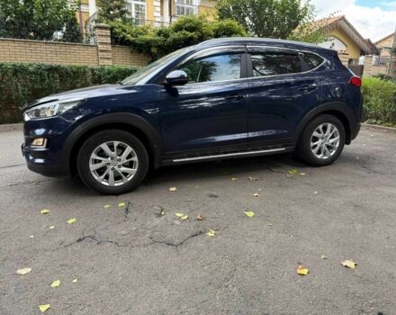 Синий Хендай Туксон, объемом двигателя 2 л и пробегом 48 тыс. км за 22740 $, фото 8 на Automoto.ua