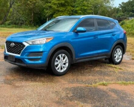 Синий Хендай Туксон, объемом двигателя 2 л и пробегом 99 тыс. км за 5500 $, фото 2 на Automoto.ua