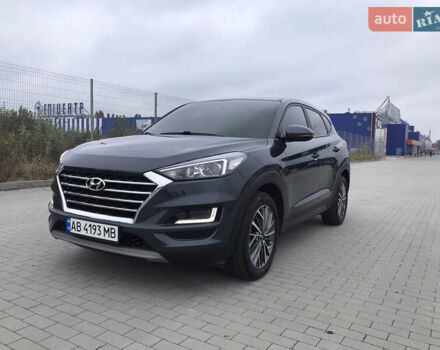 Синий Хендай Туксон, объемом двигателя 2 л и пробегом 145 тыс. км за 21600 $, фото 2 на Automoto.ua