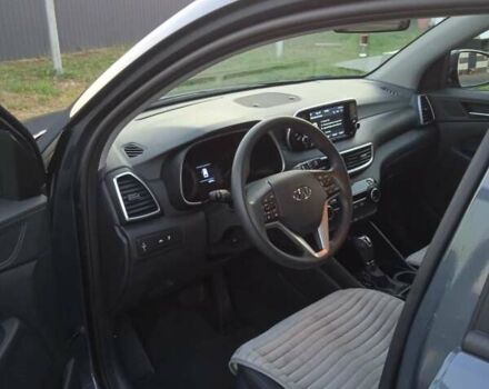 Синий Хендай Туксон, объемом двигателя 2 л и пробегом 50 тыс. км за 17600 $, фото 10 на Automoto.ua