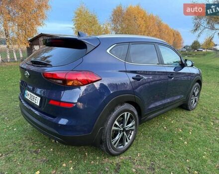 Синий Хендай Туксон, объемом двигателя 2 л и пробегом 43 тыс. км за 24000 $, фото 7 на Automoto.ua