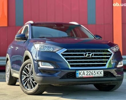 Синий Хендай Туксон, объемом двигателя 2 л и пробегом 111 тыс. км за 22500 $, фото 4 на Automoto.ua