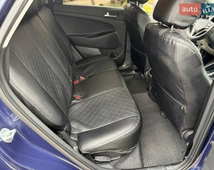 Синий Хендай Туксон, объемом двигателя 2 л и пробегом 43 тыс. км за 24000 $, фото 16 на Automoto.ua