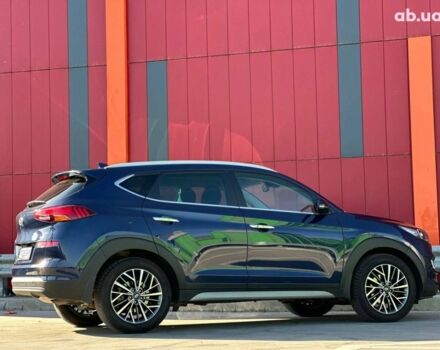 Синий Хендай Туксон, объемом двигателя 2 л и пробегом 111 тыс. км за 22500 $, фото 1 на Automoto.ua