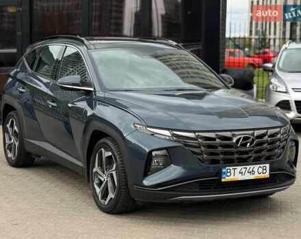 Синий Хендай Туксон, объемом двигателя 1.6 л и пробегом 45 тыс. км за 30500 $, фото 1 на Automoto.ua
