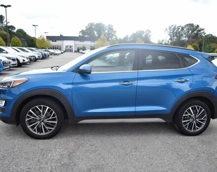 Синий Хендай Туксон, объемом двигателя 2.4 л и пробегом 23 тыс. км за 11000 $, фото 3 на Automoto.ua